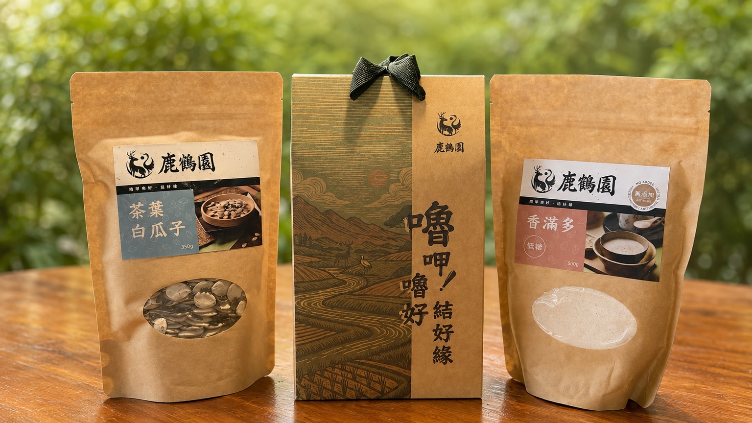 鹿鶴園伴手禮盒
