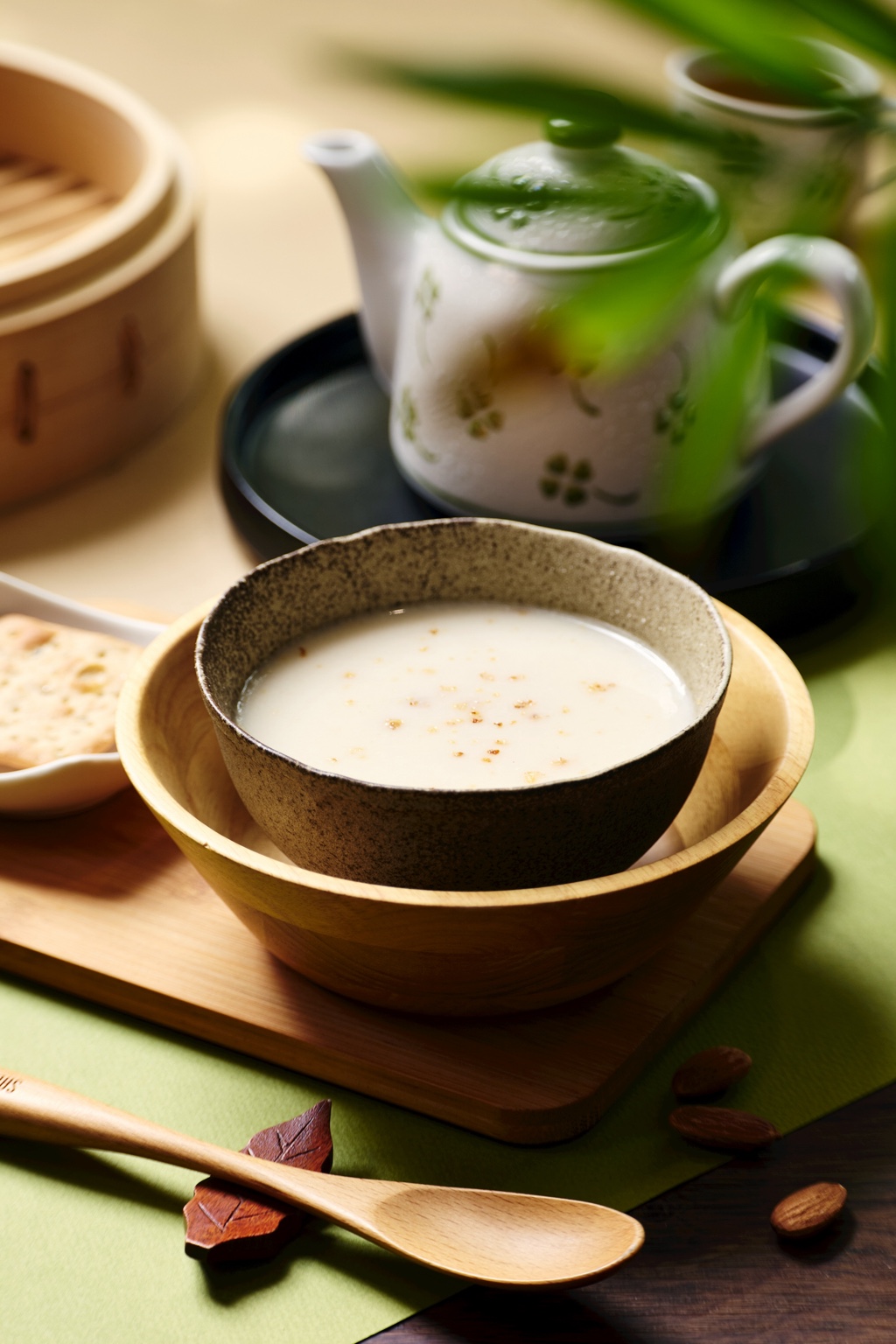 鹿鶴園茶席
